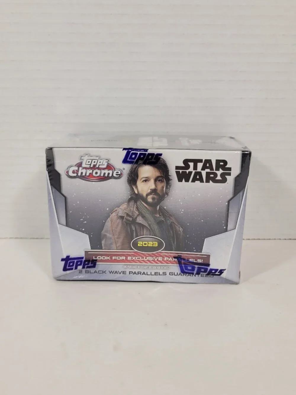 Topps Chrome Star Wars Blaster Box - 40 Cards Black Wave New Sealed